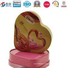 Heart Shaped Decorate Wedding Tin Boxes for Packing Jy-Wd-2015120703